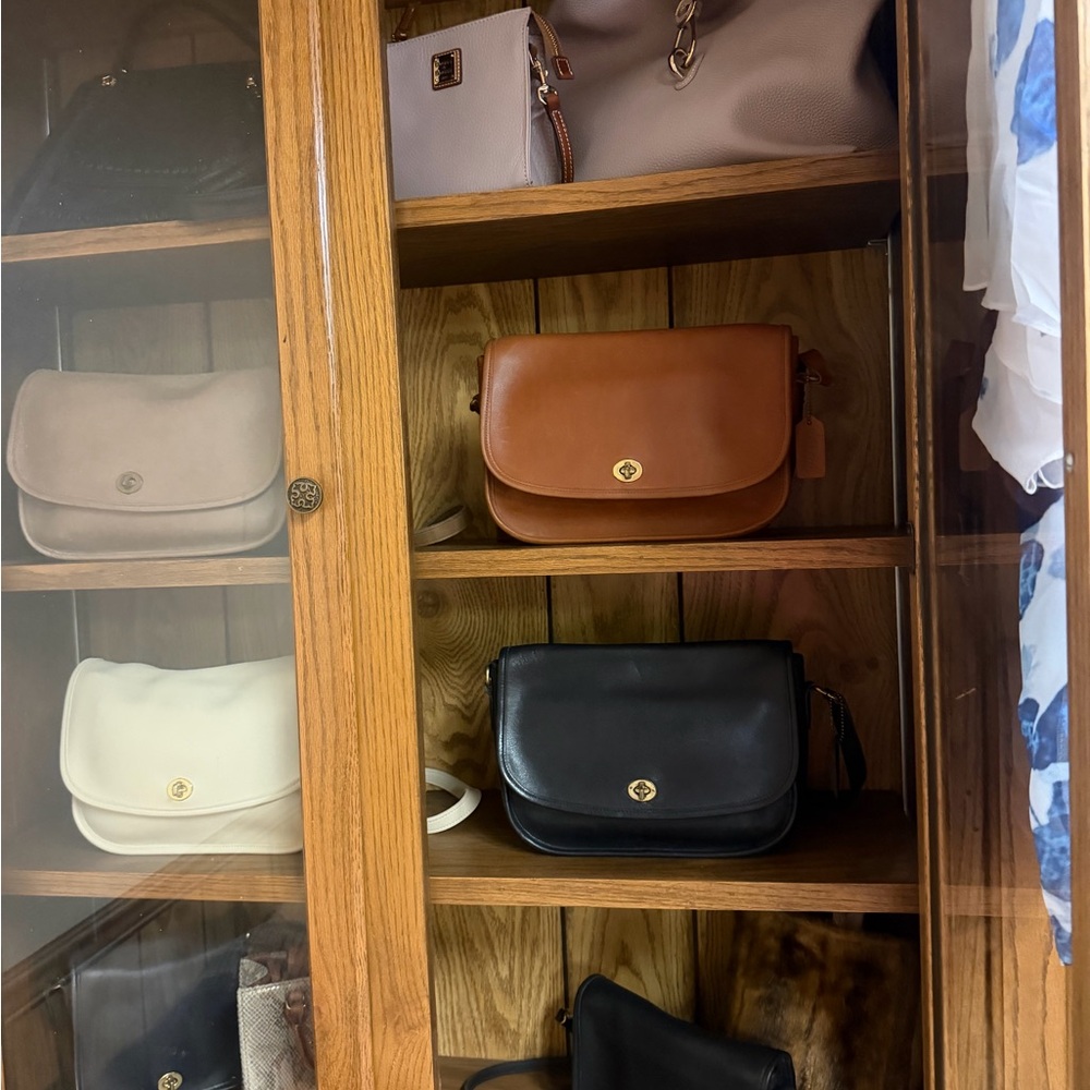 Coach Crossbody Bags #9790 in Black, Taupe or Cream City Bag - Picture 2 of 2
